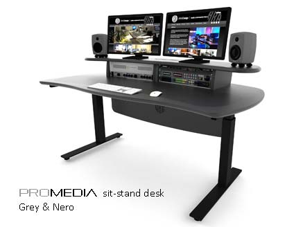 ProMedia sit stand edit desk