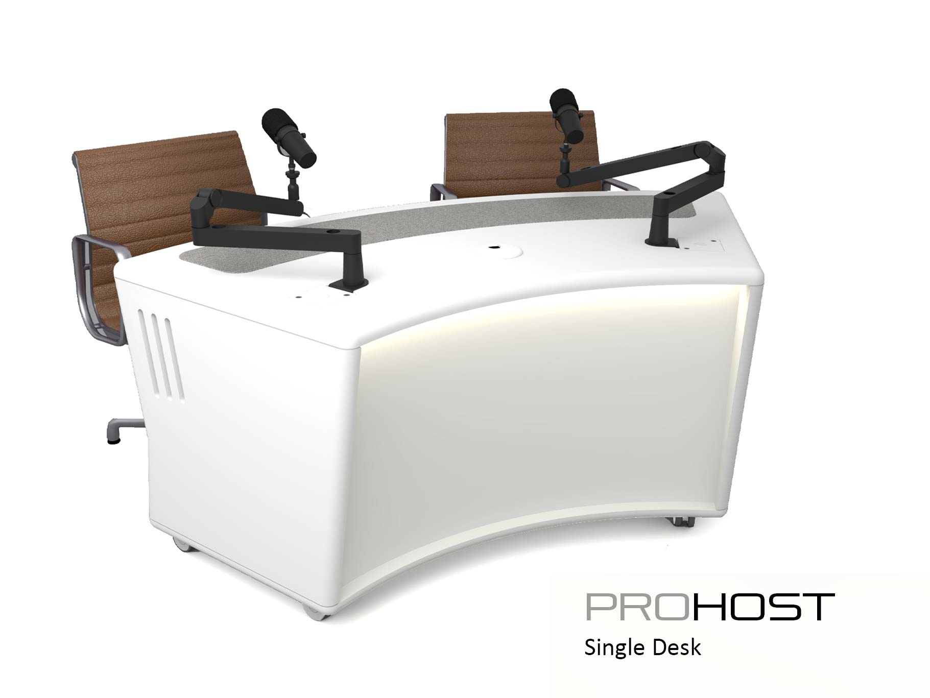 ProHost two person presenters desk